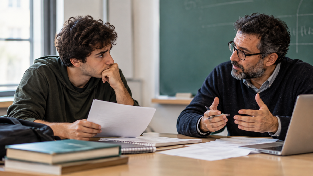 ¿Qué hacemos cuando no estamos de acuerdo con un profesor?